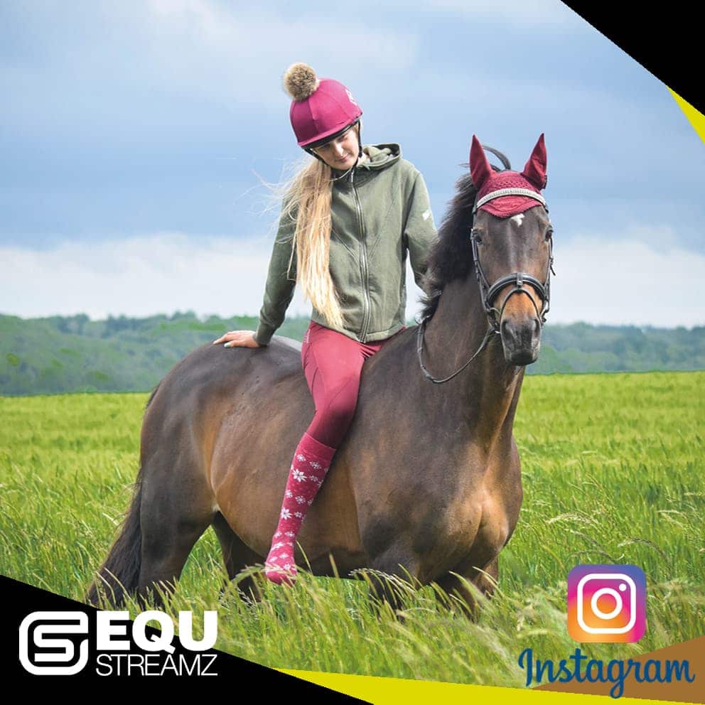 EQU Streamz friends sponsor social media influencer. Helping spread the magnetic word of EQU Streamz advanced magnetic bands helping joint care and wellbeing in horses and ponies. Image of EQU StreamZ Friend on Streamz Global Canada 