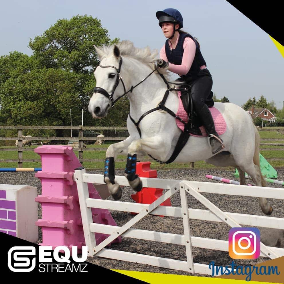 Emily Hollins. EQU Streamz friends sponsor social media influencer. Helping spread the magnetic word of EQU Streamz advanced magnetic bands helping joint care and wellbeing in horses and ponies. Image of EQU StreamZ Friend on Streamz Global Canada