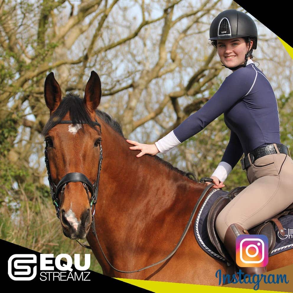 EQU Streamz friends sponsor social media influencer. Helping spread the magnetic word of EQU Streamz advanced magnetic bands helping joint care and wellbeing in horses and ponies. Image of EQU StreamZ Friend on Streamz Global Canada