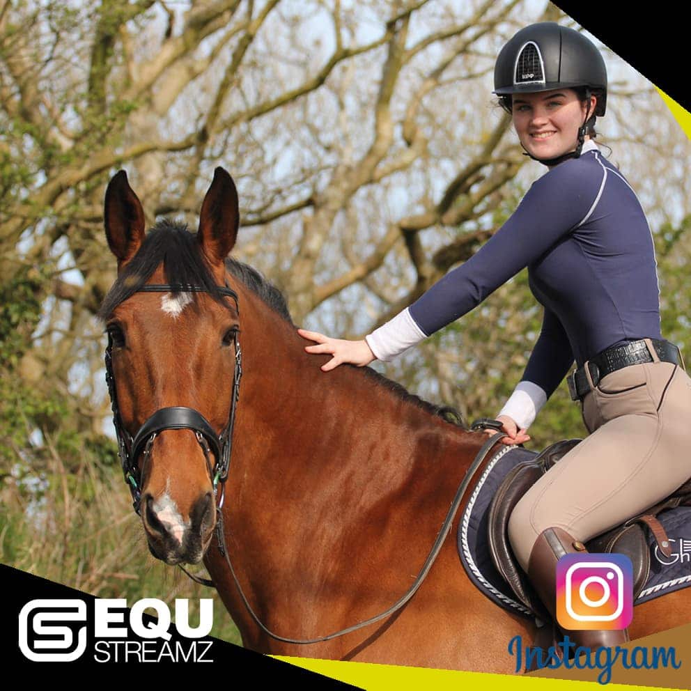 EQU Streamz friends sponsor social media influencer. Helping spread the magnetic word of EQU Streamz advanced magnetic bands helping joint care and wellbeing in horses and ponies. Image of EQU StreamZ Friend on Streamz Global Canada 