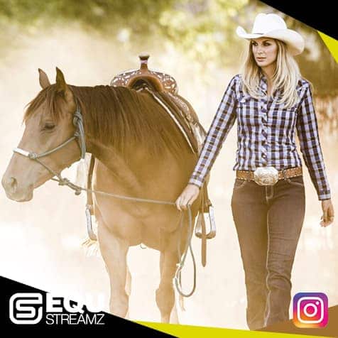 EQU Streamz friends sponsor social media influencer. Helping spread the magnetic word of EQU Streamz advanced magnetic bands helping joint care and wellbeing in horses and ponies. Image of EQU StreamZ Friend on Streamz Global Canada