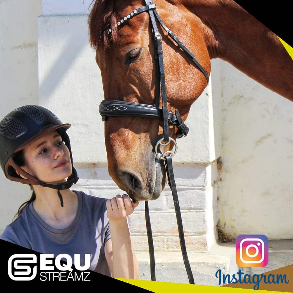 aleria Vrabii. EQU Streamz friends sponsor social media influencer. Helping spread the magnetic word of EQU Streamz advanced magnetic bands helping joint care and wellbeing in horses and ponies. Image of EQU StreamZ Friend on Streamz Global Canada