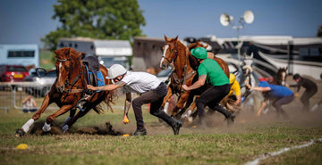 Mounted Games is an equestrian sport originally inspired by Prince Philip aimed at providing a platform for non privileged children to ride well-bred ponies in a competitively organised event.