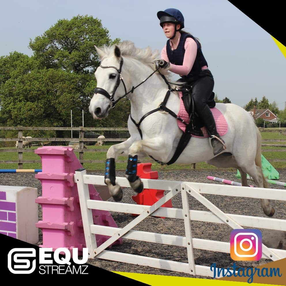 Emily Hollins. EQU Streamz friends sponsor social media influencer. Helping spread the magnetic word of EQU Streamz advanced magnetic bands helping joint care and wellbeing in horses and ponies. Image of EQU StreamZ Friend on Streamz Global Canada 