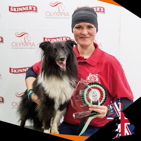 Hayley Telling DOG StreamZ Advanced magnetic dog collars in Canada. Endorsed by leading dog handlers agility dogs and working dogs across the world and now available in canada. Non-invasive no heat magnetism which allows the dog to wear the collar 24/7.