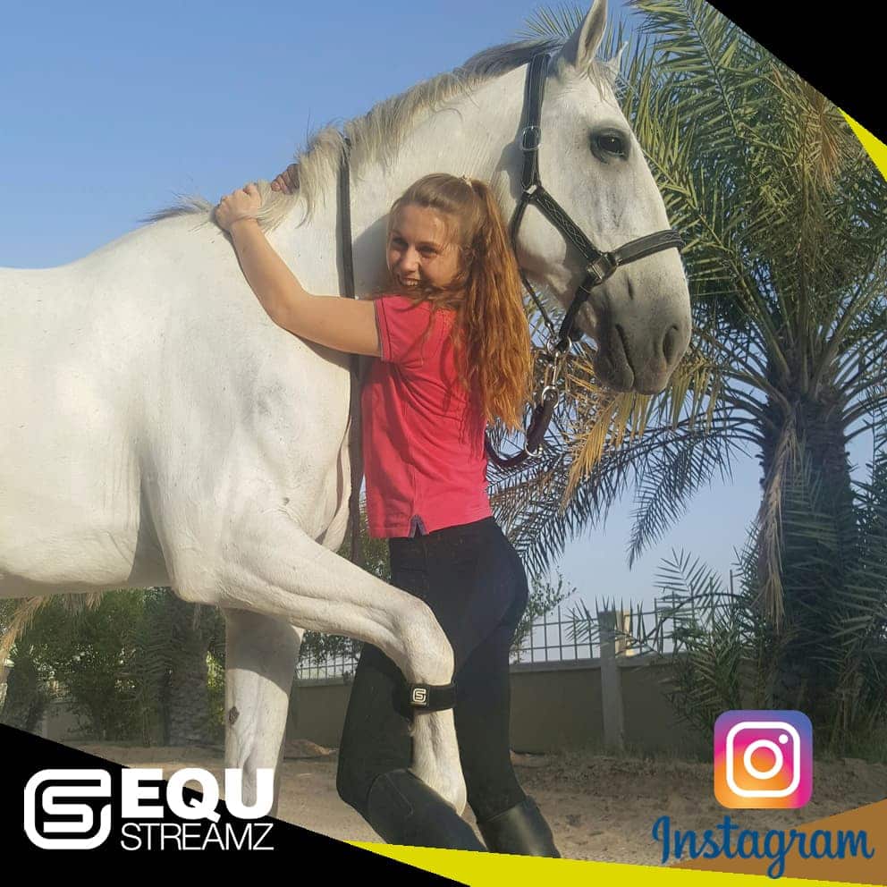 EQU Streamz friends sponsor social media influencer. Helping spread the magnetic word of EQU Streamz advanced magnetic bands helping joint care and wellbeing in horses and ponies. Image of EQU StreamZ Friend on Streamz Global Canada 