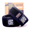 EQU Streamz fetlock bands image of pair of magnetic therapy bands for horses pain relief and recovery. Out now in USA and suitable for barrel racing showjumping eventing dressage rodeo and more. Image of two bands with canada flag